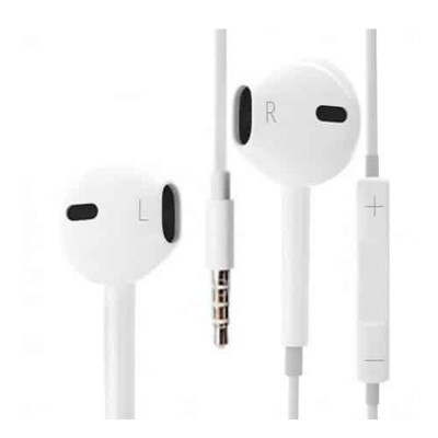 هدفون اپل مدل EarPods با کانکتور 3.5mm جک اپل استوری Apple Storeبا گارانتی