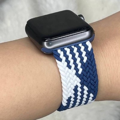 بند اپل واچ Braided Solo Loop مدل بافت چند رنگ