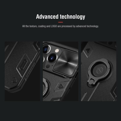 قاب ضد ضربه محافظ لنزدار نیلکین Nillkin مدل CamShield Armor مناسب