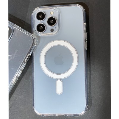 قاب شفاف ایکس لول X-LEVEL دارای MagSafe l مدل SPARKLING