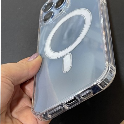 قاب شفاف ایکس لول X-LEVEL دارای MagSafe l مدل SPARKLING