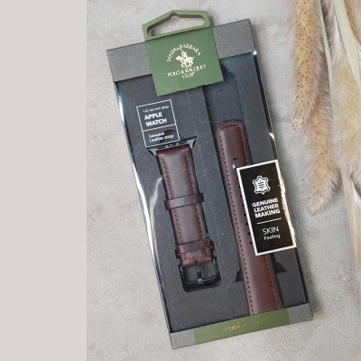 بند اپل واچ چرمی پولو Polo مدل Genuine Leather
