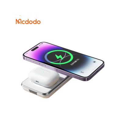 شارژر وایرلس و استند 3in1 ۲۵W مک دودو Mcdodo مدل CH-1150 بهمراه کابل با گارانتی