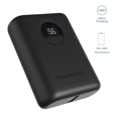 پاور بانک Power Bank پاورولوژی POWEROLOGY مدل PPBCHA04-PU 10000 mAh با گارانتی