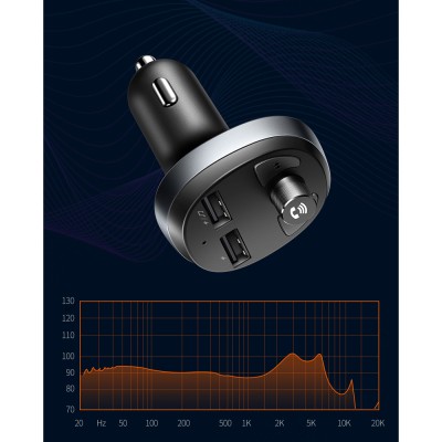 شارژر فندکی Car Charger با قابلیت تماس و پخش موسیقی مک دودو Mcdodo مدل CC-6880