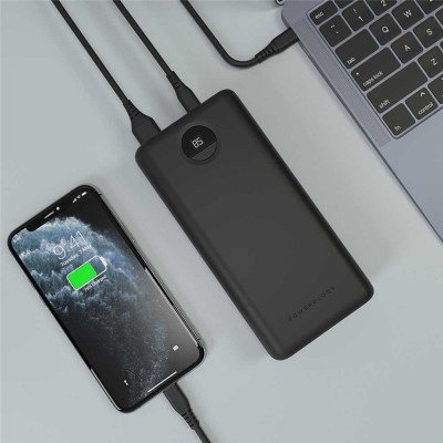پاور بانک Power Bank پاورولوژی POWEROLOGY مدل  30000 mAh مدل PPBCHA07 با توان 45 وات با گارانتی
