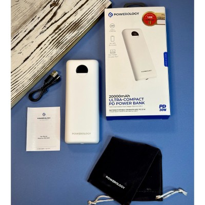 پاور بانک پاورولوژی 20000 میلی آمپری مدل PPBCHA05 با گارانتی | Power Bank POWEROLOGY 20000 mAh