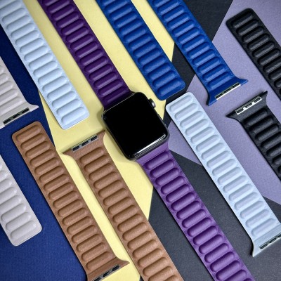 بند اپل واچ چرمی مدل Leather Loop