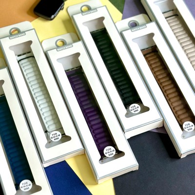 بند اپل واچ چرمی مدل Leather Loop