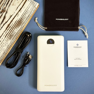 پاور بانک پاورولوژی 20000 میلی آمپری مدل PPBCHA05 با گارانتی | Power Bank POWEROLOGY 20000 mAh